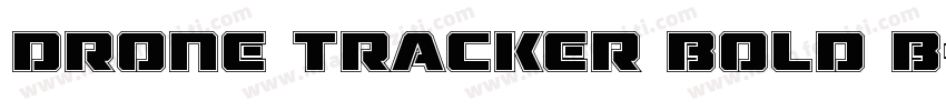 Drone Tracker Bold B字体转换